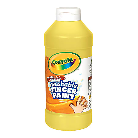 Crayola® Washable Finger Paint, 16 Oz., Yellow