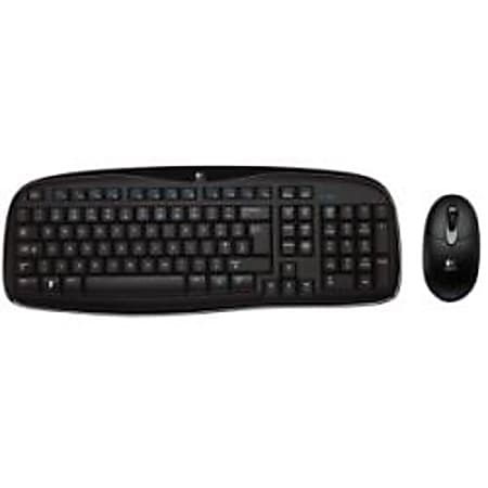 Logitech Cordless Desktop EX100 Keyboard and Mouse