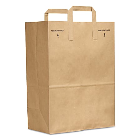 General Paper Grocery Bags, 1/6 BBL, 70 Lb,