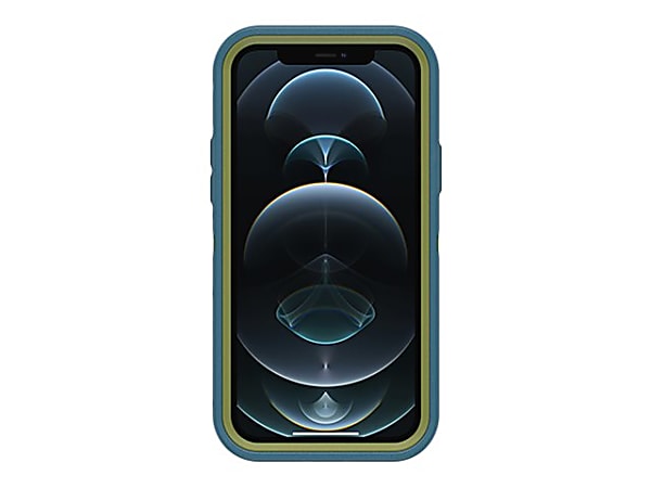 OtterBox Defender Rugged Carrying Case Holster For Apple® iPhone® 12 And iPhone® 12 Pro Smartphone, Teal Me Bout It