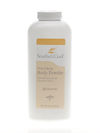 Soothe & Cool Cornstarch Body Powder, 14 Oz, Case Of 12