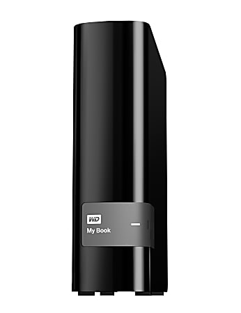 WD My Book® 3TB External Hard Drive With Backup, USB 3.0/2.0, Black