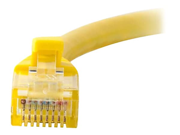 C2G-9ft Cat6 Snagless Unshielded (UTP) Network Patch Cable - Yellow - Category 6 for Network Device - RJ-45 Male - RJ-45 Male - 9ft - Yellow