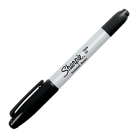 SHARPIE Felt Tip Pens, Fine Point, Black, 2 Count