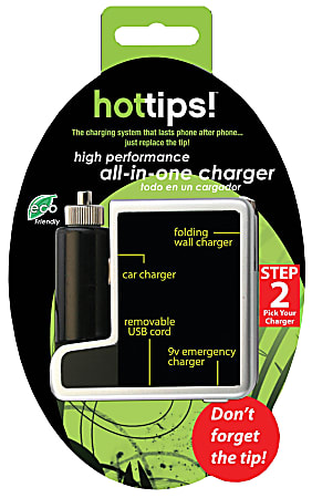 hottips!™ All-In-One Cellphone Charger, Universal