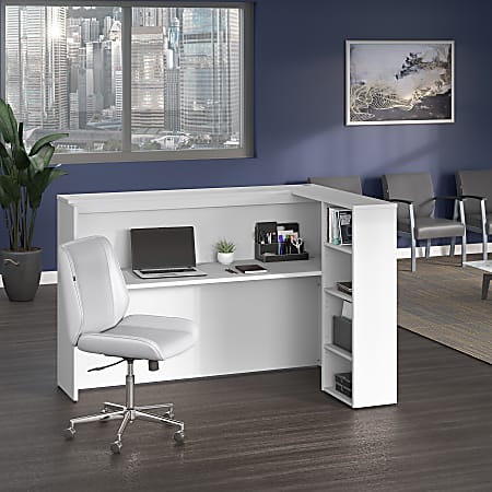 Office depot reception shop desk