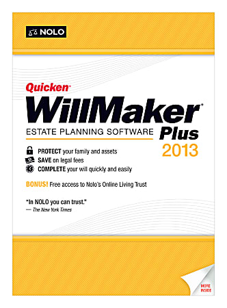 Quicken® WillMaker Plus 2013