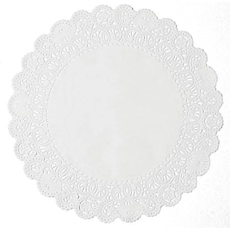 Lace Doilies, 5", Carton Of 10