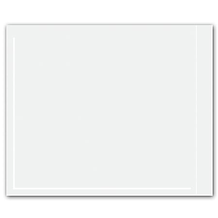 Tape Logic® Clear Packing List Envelopes, 9 1/2" x 12", Pack Of 500
