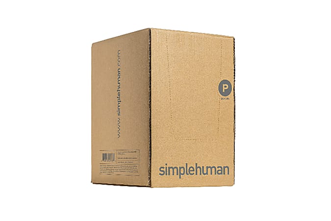 Code D, 100 Pack Custom Fit Liners, White, simplehuman