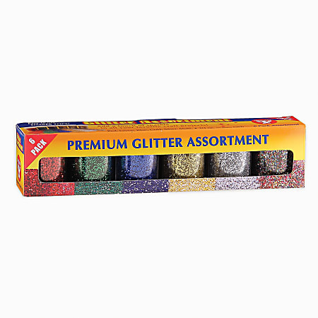 ArtSkills Glitter Glue Assorted Pack Of 12 - Office Depot