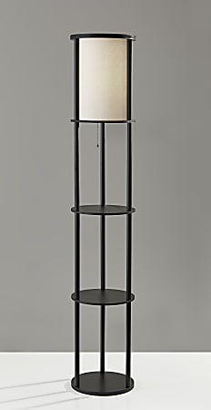 Adesso stewart shelf floor lamp hot sale