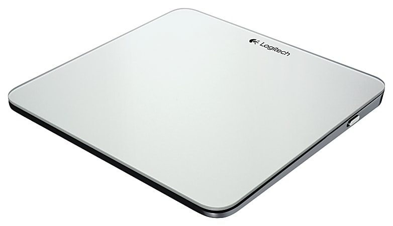 Logitech® T651 Rechargeable Trackpad For Mac, Silver