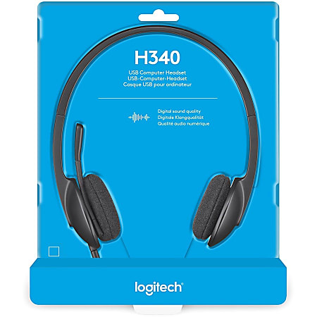 Logitech h340 usb computer headset hotsell