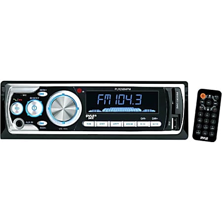 Pyle PLR25BMPM Car Flash Audio Player - 240 W RMS - iPod/iPhone Compatible - Single DIN