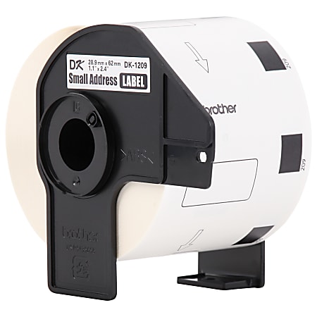 Brother® Genuine DK-12093PK Small Address Label Rolls, 2-7/16