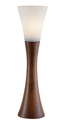 Adesso® Espresso Table Lamp, 22"H, Walnut