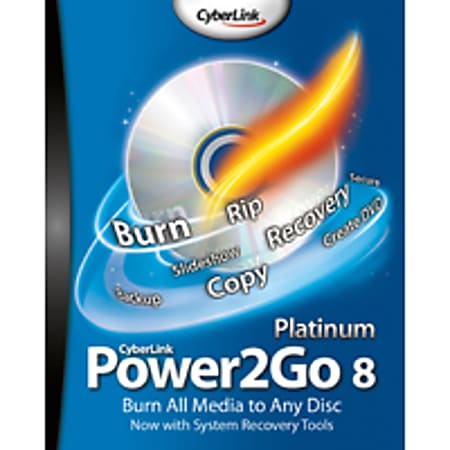 CyberLink Power2Go 8 Platinum, Download Version