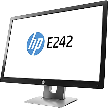 HP Business E242 24" Widescreen HD LED LCD Monitor, Black