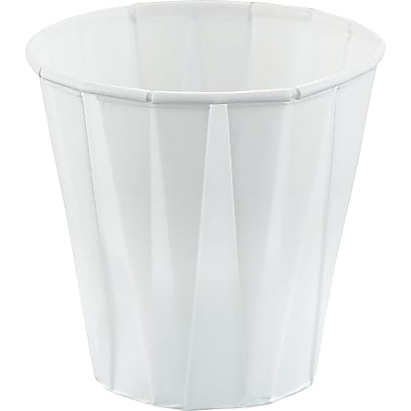 Solo Cup 3.5 oz. Paper Cups - 100 - 3.50 fl oz - 5000 / Carton - White - Paper - Medicine