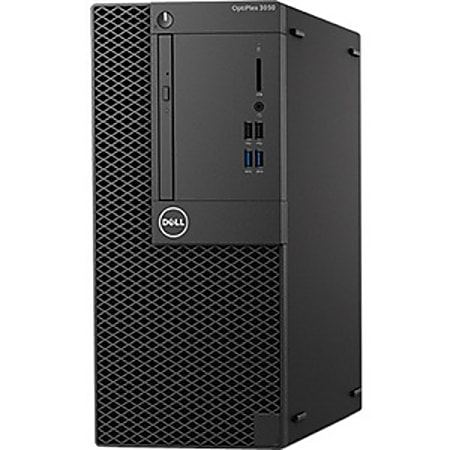 Dell OptiPlex 3000 3050 Desktop Computer - Core i5 i5-7500 - 8 GB RAM - 500 GB HDD - Tower - Windows 10 Pro 64-bit - Intel HD Graphics 630 - DVD-Writer - English Keyboard