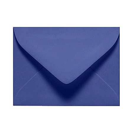 LUX Mini Envelopes, #17, Gummed Seal, Boardwalk Blue, Pack Of 250