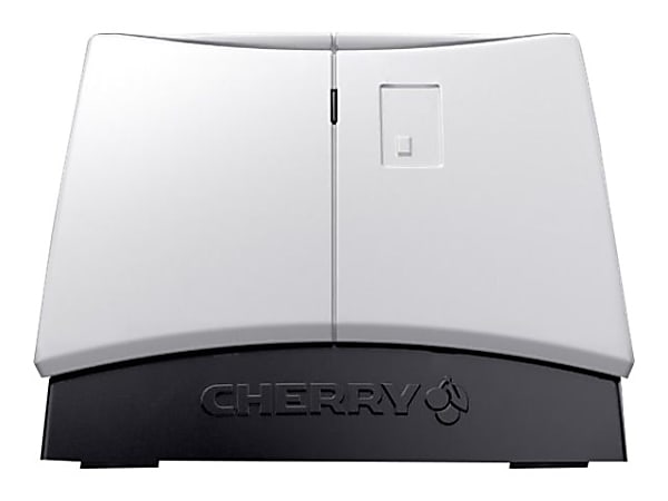 CHERRY SmartTerminal ST-1144 - SMART card reader - USB 2.0 - white (top), black base