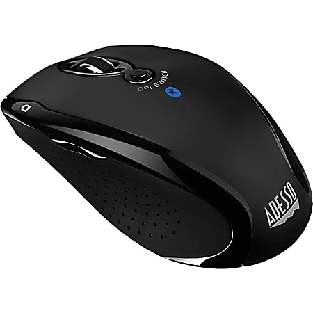 Adesso® Wireless Bluetooth® Ergo Mini Optical Mouse