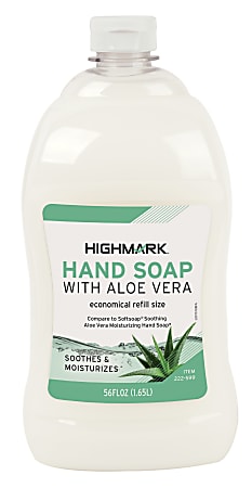 Highmark&reg; Aloe Liquid Hand Soap, 56 Oz Bottle