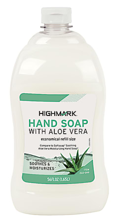Highmark® Aloe Liquid Hand Soap, 56 Oz Bottle