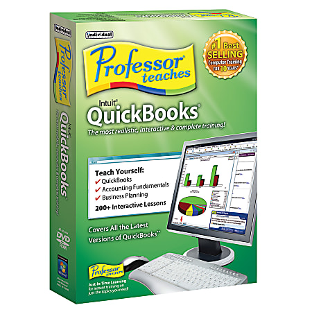 Professor Teaches® QuickBooks 2010, Traditional Disc