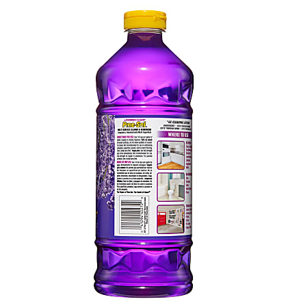 Pine-Sol Multi-Surface Cleaner - Concentrate - 48 fl oz (1.5 quart) - Lavender Scent - 8 / Carton - Disinfectant, Residue-free, Deodorize - Purple