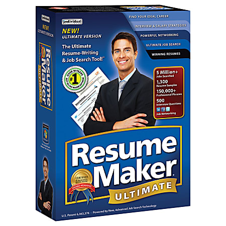 ResumeMaker® Professional Ultimate 5, Traditional Disc