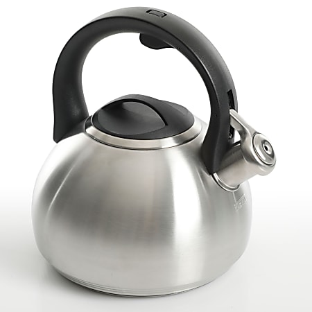 2.1-Quart Stainless Steel Kenmore Halsted Tea Kettle 