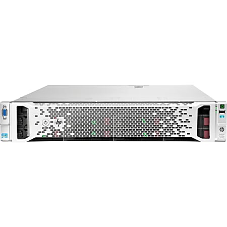 HP ProLiant DL380p G8 2U Rack Server - 2 x Intel Xeon E5-2690 v2 Deca-core (10 Core) 3 GHz - 32 GB Installed DDR3 SDRAM - Serial ATA/600, 6Gb/s SAS Controller - 0, 1, 5, 6, 10, 50, 60 RAID Levels - 750 W