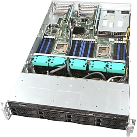 Intel Server System R2308GZ4GCIOC Barebone System - 2U Rack-mountable - Socket R LGA-2011 - 2 x Processor Support
