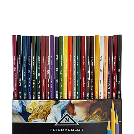 Prismacolor® Verithin® Art Color Pencils, Assorted, Pack of 24