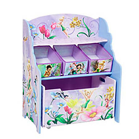 Disney® 3-Tier Organizer, 30 1/2"H x 25"W x 15"D, Fairies