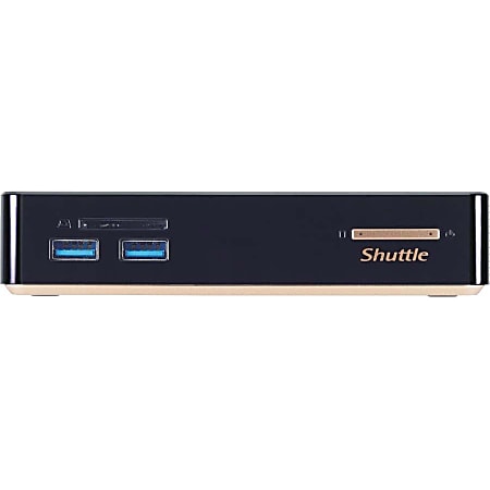 Shuttle XPC nano NC01U3 Desktop Computer - Intel Core i3 i3-5005U 2 GHz DDR3L SDRAM - Mini PC - Black - Intel HD Graphics 5500 DDR3L SDRAM