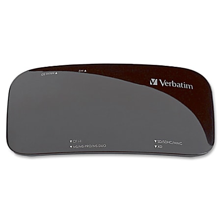 Verbatim Universal Card Reader, USB 2.0 - Black - USB 2.0 - Black