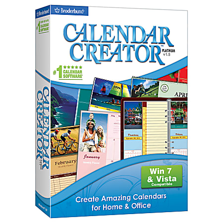 Calendar Creator 12.1 Traditional Disc - Office Depot
