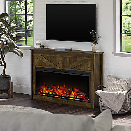 Modern farmhouse deals electric fireplace