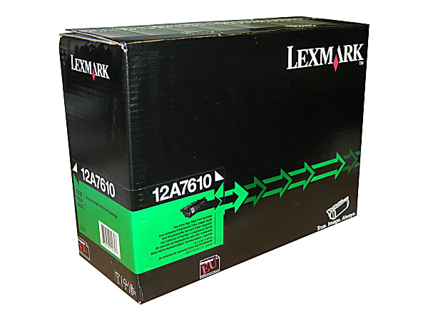 Lexmark™ 12A7365 Black Toner Cartridge