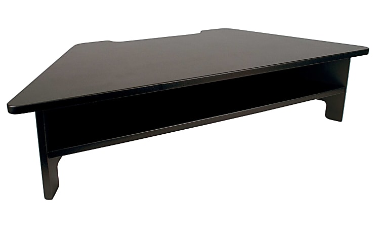 Victor High Rise Monitor Stand, Black