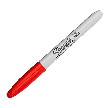 Super Sharpie® Permanent Marker, Red