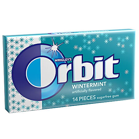 Orbit® Gum, Wintermint, 0.5 Oz