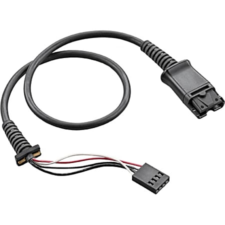 Plantronics Quick Disconnect Data Transfer Cable - Quick Disconnect Data Transfer Cable for Push-to-Talk Headset Adapter - First End: 1 x Quick Disconnect