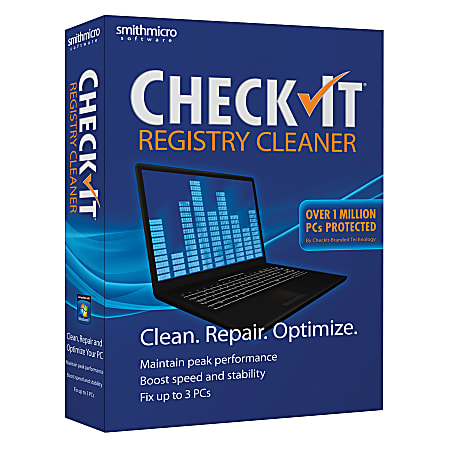 CheckIt Registry Cleaner, Traditional Disc