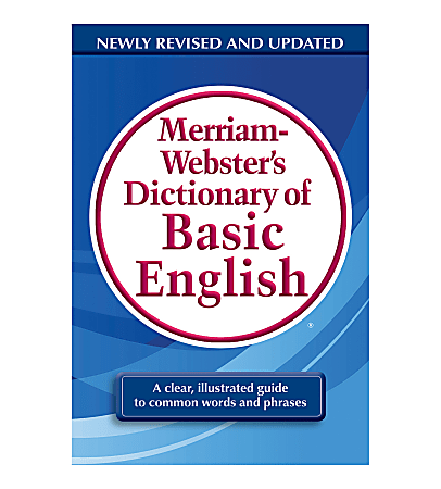 Merriam-Webster's Dictionary of Basic English, Pack Of 2