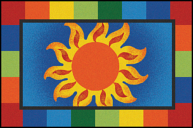 Carpets for Kids® KID$Value Rugs™ Sunny Day Rug, 3' x 4 1/2' , Multicolor